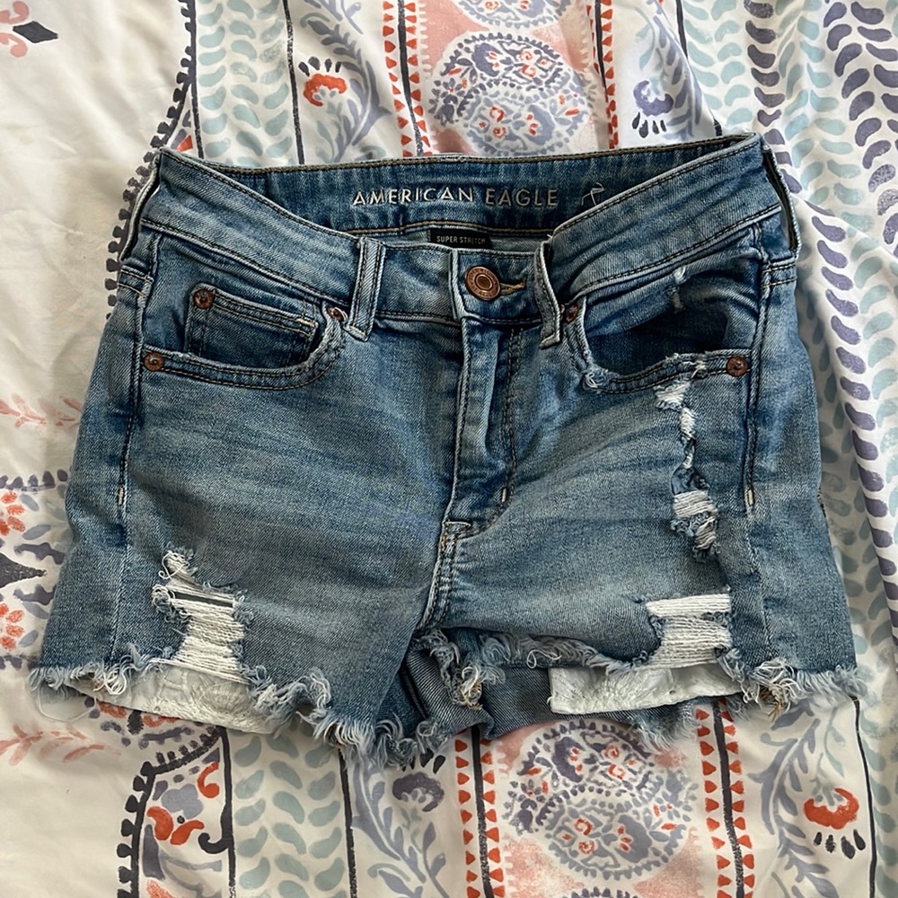 American eagle shorts size 0